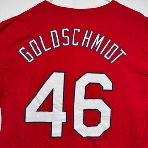 Majestic St. Louis Cardinals GoldSchmidt #46 MLB‎ T-Shirt Sz Large